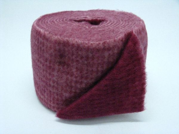 Wollvlies Heavy rosa / rubinrot 206 150 mm 5 Meter / zweifarbig