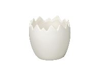 Ei gebrochen WEISS 501397 Dolomit Ø12,5xH12cm