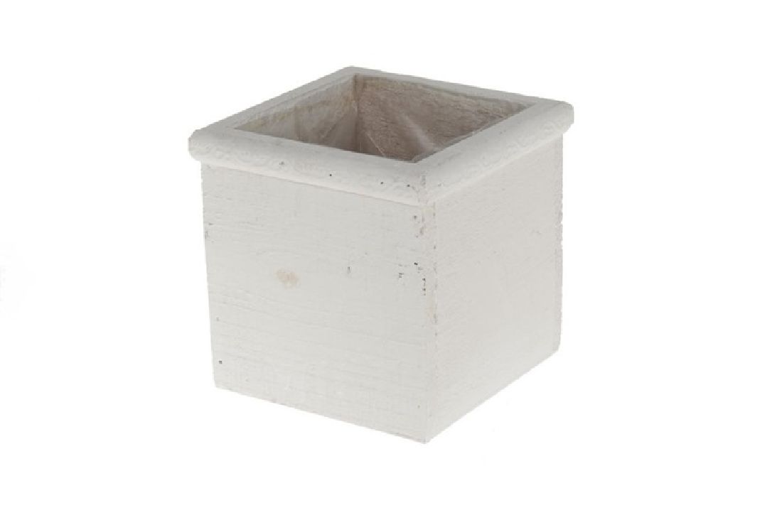 Schubladenbox mit Innenfolie WEISS-ALTWEISS 98524 15x15x15cm