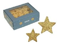 Glittersterne GOLD 278362 Streu ca. 4cm + 5 cm gemischt