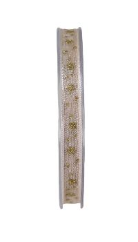 Band Astra creme-gold M602510 B:10mm L:20m